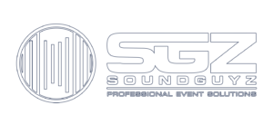 Sound Guyz Event Solutions Logo white