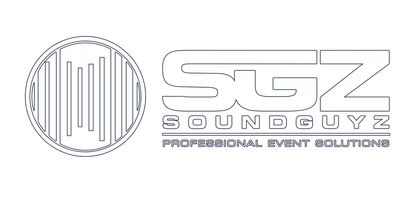 Sound Guyz Event Solutions Logo white