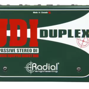 Radial JDI Duplex - 2 channel Passive Direct Box Free Shipping!!
