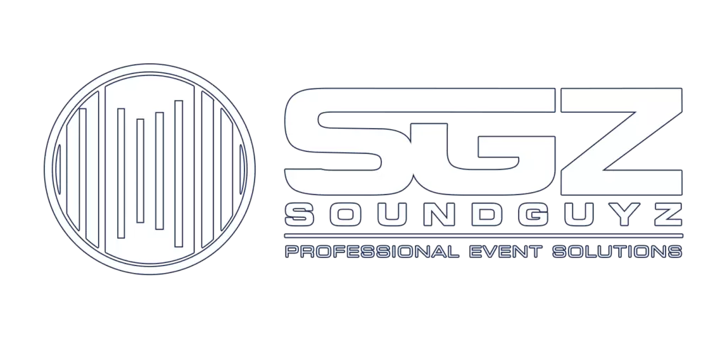 Sound Guyz Event Solutions Logo white