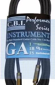 CBI Performance Series GA 1 1/4 to 1/4 Instrument Cable 10'