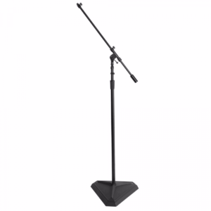 Hex-Base Studio Microphone Stand with Telescoping Boom