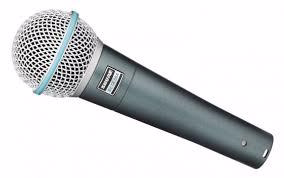 Shure Beta 58 dynamic microphone