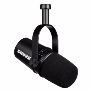 Shure MV7 Podcast Microphone Bundle with Stand