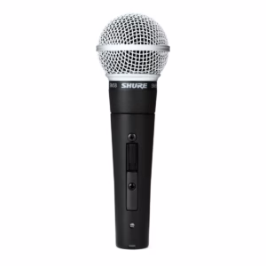Shure SM58S Cardioid Dynamic Vocal Microphone with On/Off Switch