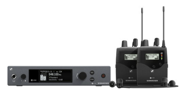 Sennheiser ew IEM G4-Twin Wireless Monitor System Kit (A1:470-516MHz)