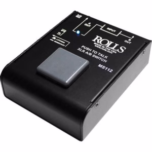 Rolls MS112 Push to talk XLR A-B switch
