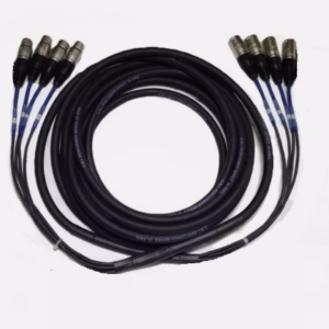 4 CH 25' Fan to Fan XLRF to XLRM Snake Cable