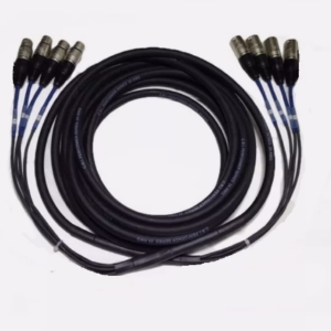 4 CH 30' Fan to Fan XLRF to XLRM Snake Cable