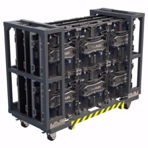 Accurate Staging PixelFlex Curtain Touring Cart