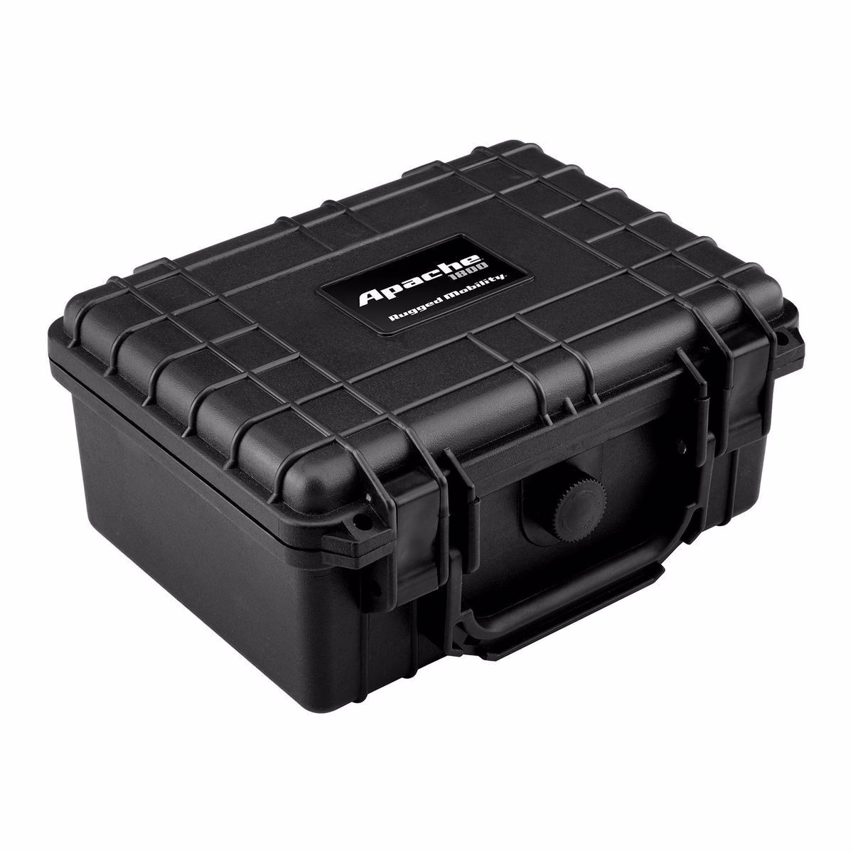 APACHE 1800 Weatherproof Protective Case, Small, Black