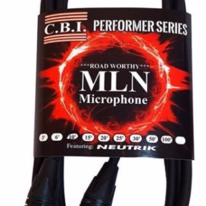 CBI Performance Series MLN 25’ XLR M to XLR F