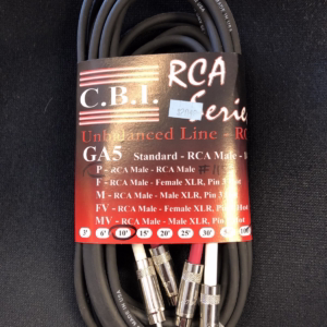 CBI RCA Series RCA- RCA 6’ Stereo