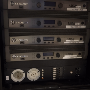 Crown HD Monitor Amp Rack