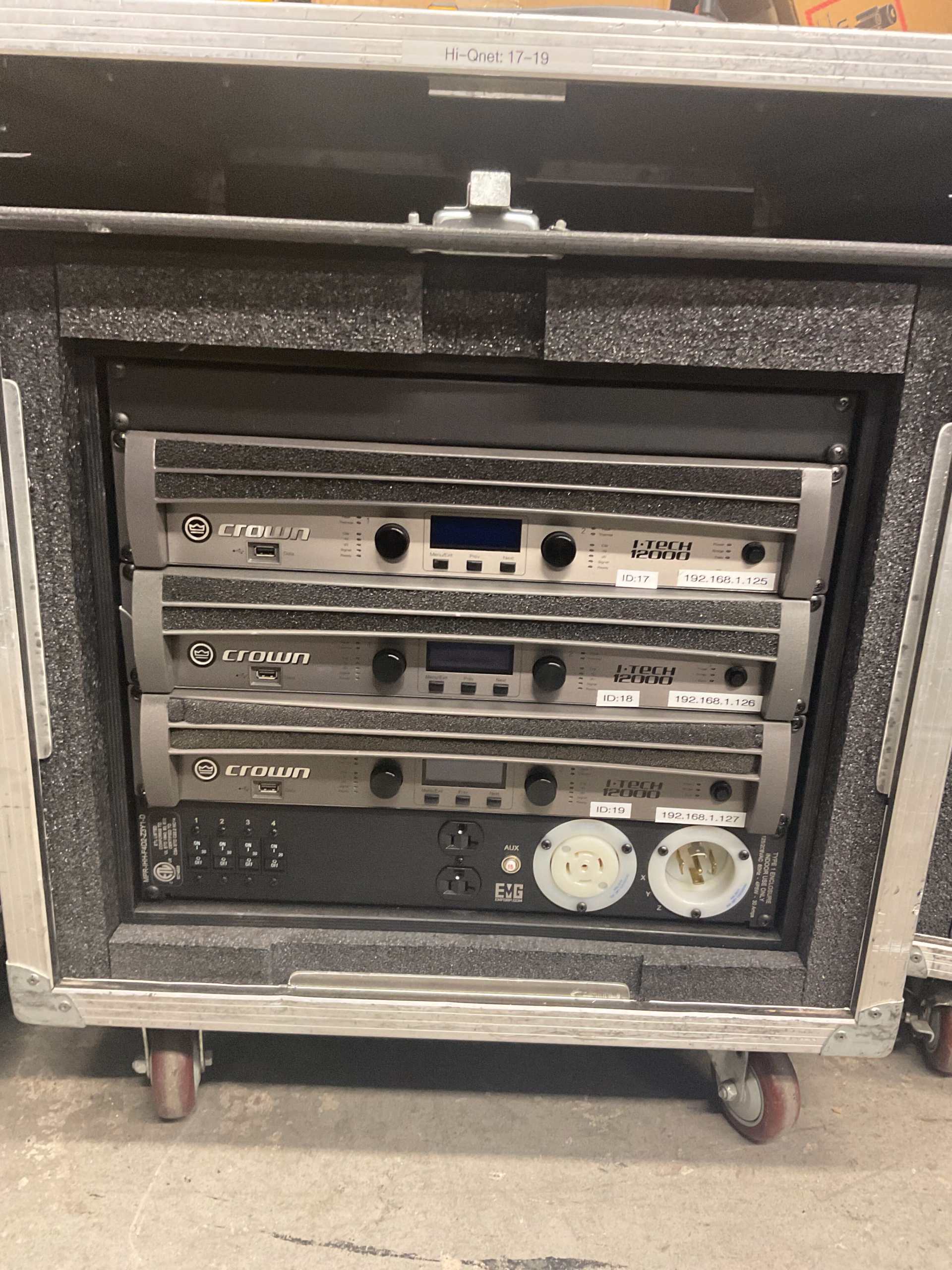 Crown Vrack 13 - 12000 HD Amp Rack