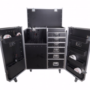 CTHardcase ATA Flight Style Mic Stand + Drawer Combo Case