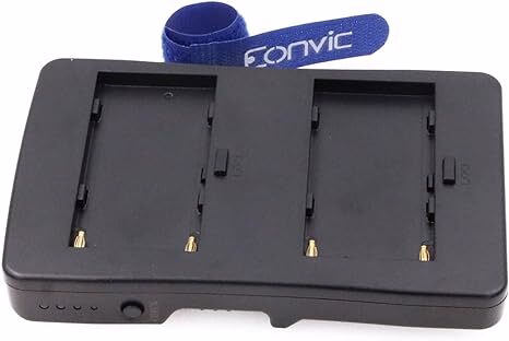 Eonvic NP-F Battery to V-Mount Battery Converter Power Adapter