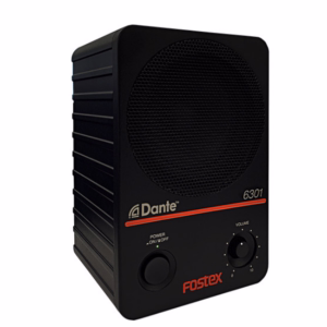 Fostex 6301DT Active 4" 20W Monitor Speaker with Dante