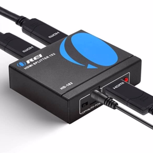 Ori 4k HDMI Splitter 1 in 2 Out - 1x2 HDMI Display Duplicate/Mirror