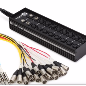 Pro Co SMA1604FBQ-25 SMA Series 16x4 Stage Snake with 1/4 inch Returns - 25 foot