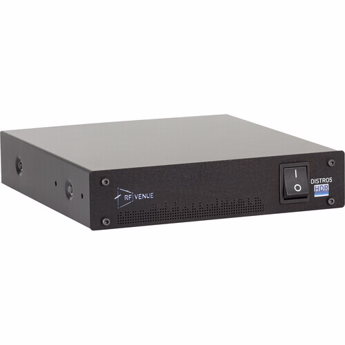 RF Venue DISTRO5 HDR 5-Channel UHF Antenna Distribution System