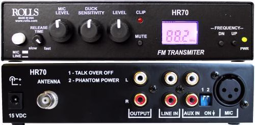 Rolls HR70 Broadcast Transmitter