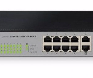 Yamaha SWR2100P - 10G 10-port L2 Network Switch, with PoE